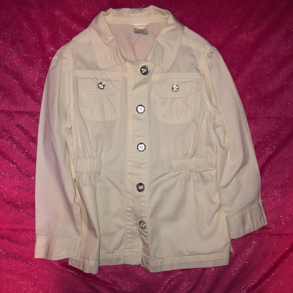 Gymboree Size Small 5/6 off white jacket
